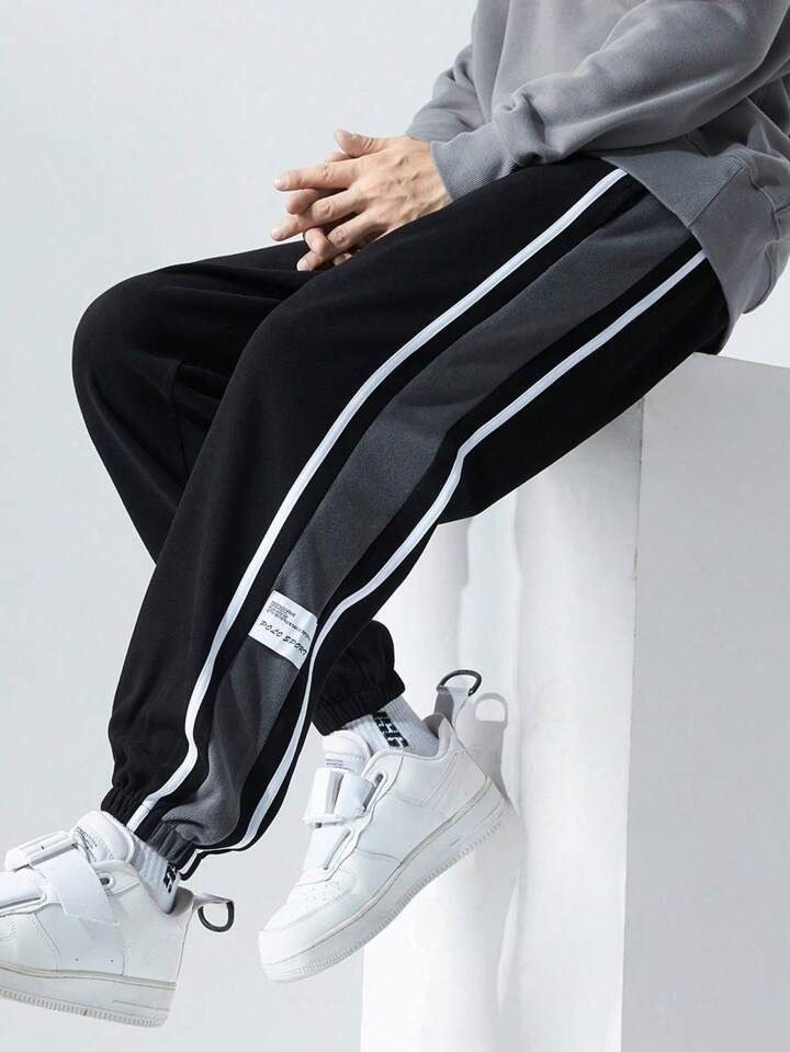 Calça Plus Size Masculina com Cintura Elástica, Calça Esportiva Plus Size